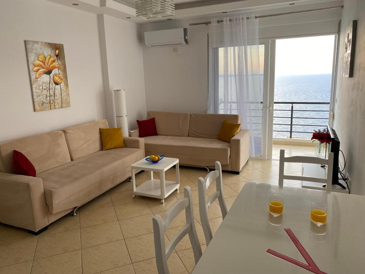 Apartment With Huge Sea View Balcony Sarandë Exterior foto