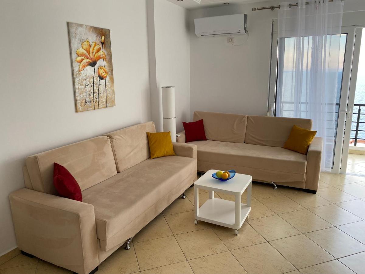 Apartment With Huge Sea View Balcony Sarandë Exterior foto